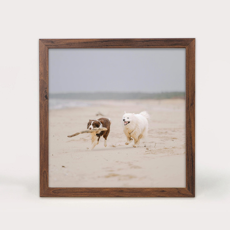 Ramka brązowa HEN 4 30x30 cm