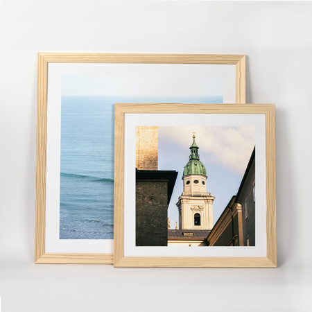 Ramka z drewna surowego RAW 30x30 cm