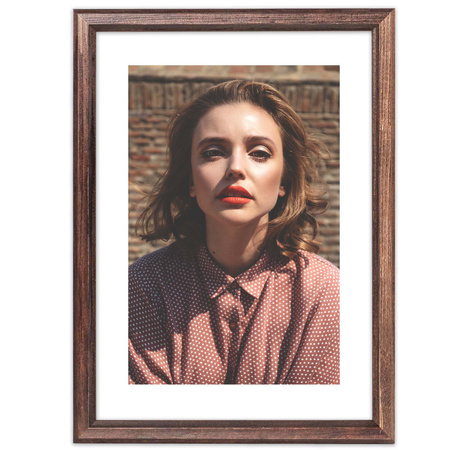 Ramka drewniana DRWA 44 6x9 cm