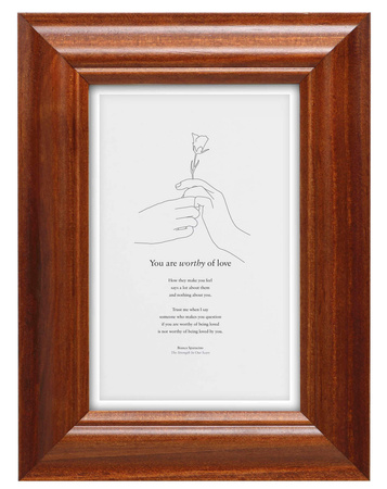 Ramka drewniana DRL N 3 18x24 cm