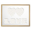 Ramka na zdjęcia LOVE - jasne drewno. Ramka z passe partout o rozmiarze 30x40 cm