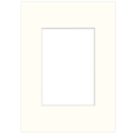 Passe partout 15x21 (9x13) LUCA Q5104 OFF WHITE - BIAŁY