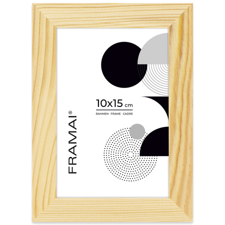 Ramka z drewna surowego RAW 10x15 cm