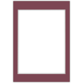 Passe partout 70x100 (60x80) CZERWONE WINE - LUCA Q5707