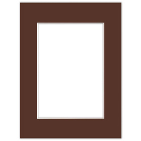 Passe partout 15x21 (9x13) BRĄZOWE CHOCOLATE - LUCA Q5603