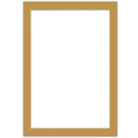 Passe partout 70x100 (60x90) BRĄZOWE CARMEL - LUCA Q5601