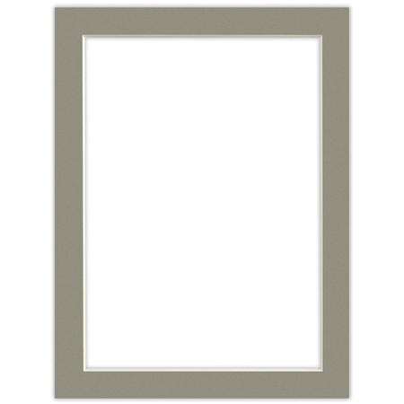 Passe partout 18x24 (15x21) ZIELONE  KHAKI - LUCA Q5503