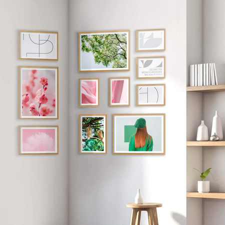 Zestaw naturanych ramek na 11 zdjęć PINIA 00 GF0038