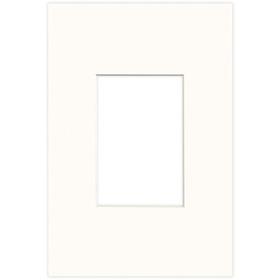 Passe partout 20x30 (10x15) BIAŁY CHALK LUCA Q5103