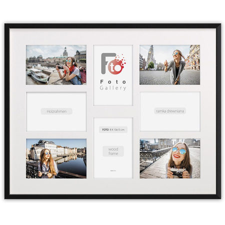 Foto Galeria Black 40x50 A na 8 zdjęć