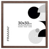 Ramka na zdjęcia 30x30 cm w brązowym kolorze FDM 6 kwadratowa 