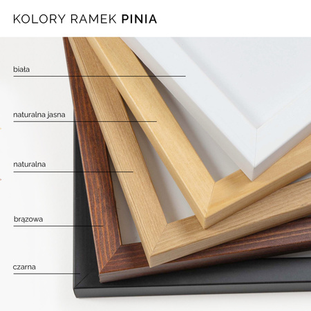 Ramka drewniana PINIA 1 30x40 cm