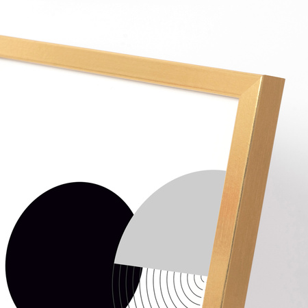 Złota ramka na zdjęcie KEA 40x40 cm