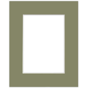 Passe partout 24x30 (15x21) ZIELONE EVERGREEN - LUCA Q5504