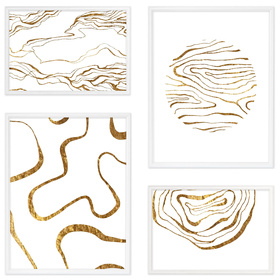 Zestaw białych ramek na 4 zdjęć PRESTO 1 GF0003