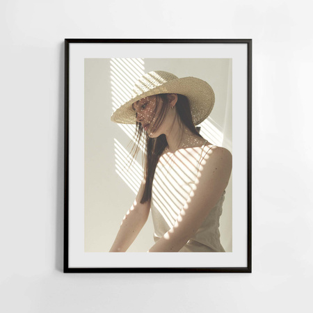 Ramka aluminiowa czarna ROYALL 40x50 cm