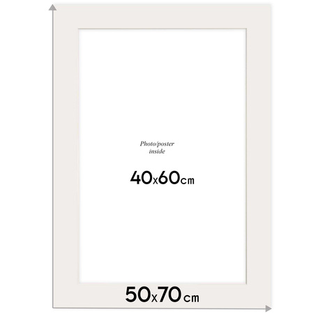 Passe partout 50x70 (40x60) GRANATOWE NAVY - LUCA Q5403