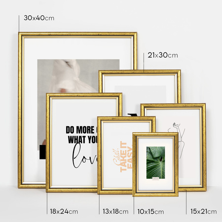 Ramka drewniana DRI CL Z 21x30 cm