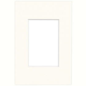 Passe partout 10x15 (6x9) BIAŁY CHALK LUCA Q5103