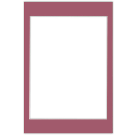 Passe partout 20x30 (18x24) CZERWONE RAPSBERRY - LUCA Q5704