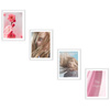 Zestaw białych ramek na 4 zdjęcia PINIA 1 GF0034 L
