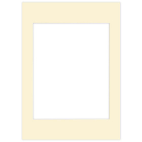 Passe partout 50x70 (40x50) BEŻOWE VANILLA - LUCA Q5204