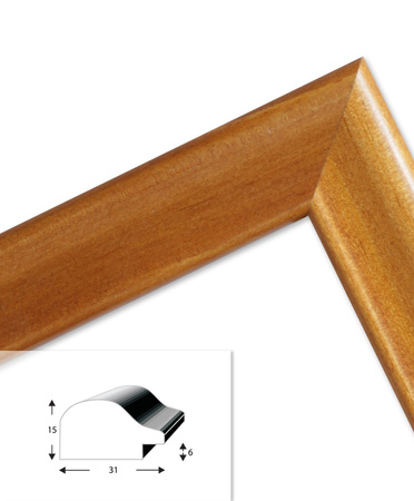 Ramka drewniana DRL B 10 50x60 cm