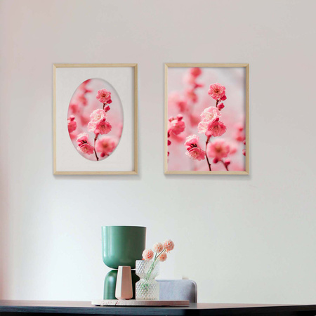 Passe partout 24x30 (18x24) BIAŁY OWAL OFF WHITE LUCA Q5104