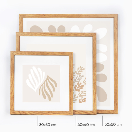 Ramka naturalna HEN 01 50x50 cm