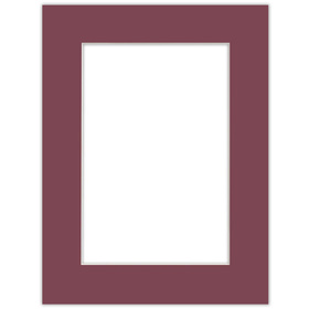 Passe partout 60x80 (40x60) CZERWONE WINE - LUCA Q5707