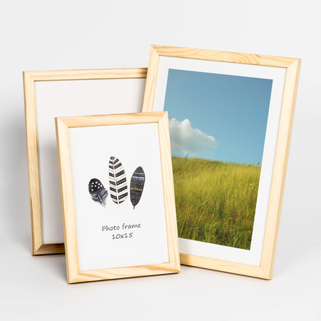 Ramka drewniana NYBYN 0 10x15 cm