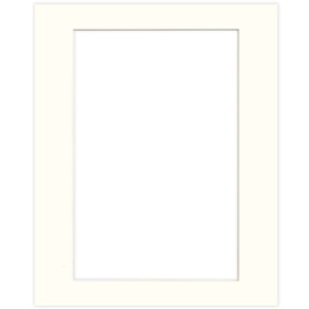 Passe partout 28x35 (20x30) LUCA Q5104 OFF WHITE - BIAŁY