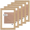 Pakiet ramek 5 szt. FDM 02 kolor dębowy 10x15 cm