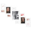 Zestaw białych ramek na 11 zdjęć PINIA 1 GF0030 L