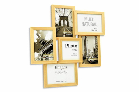 Multirama MULTI NATURAL 61 ramka na 6 zdjęć
