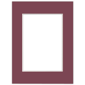 Passe partout 13x18 (9x13) CZERWONE WINE - LUCA Q5707
