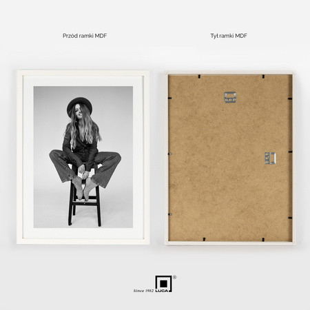 Pakiet 3 szt. białych ramek FDM 1 30x40 cm