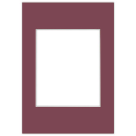 Passe partout 70x100 (50x60) CZERWONE WINE - LUCA Q5707