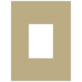 Passe partout 30x40 (13x18) BEŻOWE TABAC - LUCA Q5209