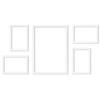 Zestaw białych ramek na 5 zdjęć PINIA 1 GF0045