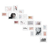 Zestaw białych ramek na 19 zdjęć PINIA 1 GF0036 L