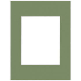 Passe partout 60x80 (40x50) ZIELONE FOREST - LUCA Q5505