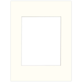 Passe partout 60x80 (40x50) LUCA Q5104 OFF WHITE - BIAŁY