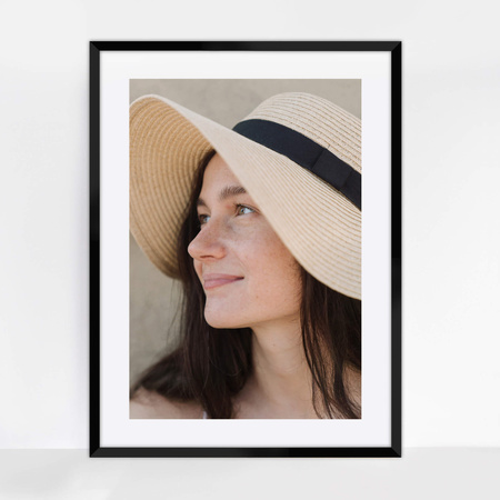 Ramka czarna HEN 2 60x80 cm