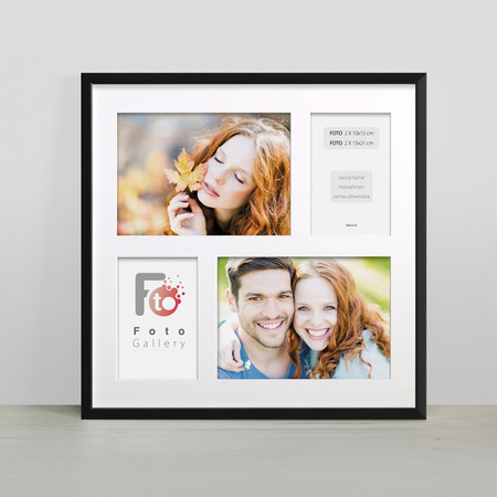 Foto Galeria Black 39x39 cm na 4 zdjęcia.