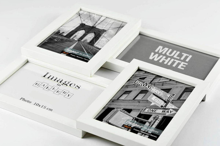 Multirama MULTI WHITE 41ramka na 4 zdjęcia