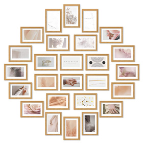 Zestaw naturanych ramek na 26 zdjęć PINIA 00 GF0037