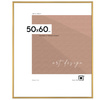 Ramka aluminiowa złota ROYALL 50x60 cm