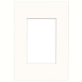 Passe partout 10x15 (6x9) LUCA Q5102 SNOW WHITE - BIAŁY