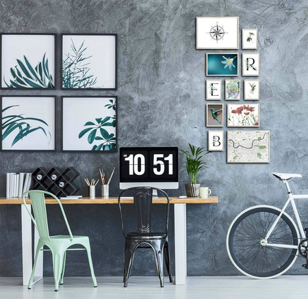 Zestaw srebrnych ramek na 11 zdjęć PRESTO S GF0005